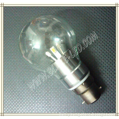A60 B22 5W 360degree LED Globe Bulb, SAMSUNG LED Chips, 2700-6500K, CE&Rohs, 3 Years warranty